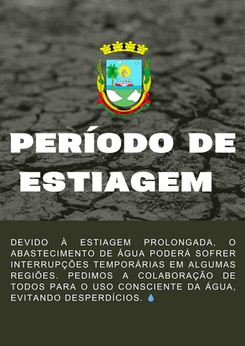 <p>Comunicado sobre o Abastecimento de &Aacute;gua</p>