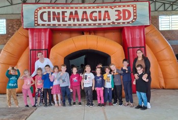 <p><strong>Cinema Itinerante em Porto Vera Cruz</strong></p>