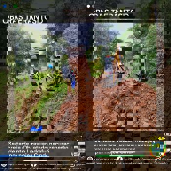 <p><strong>SECRETARIA DE OBRAS INSTENSIFICA A RECUPERA&Ccedil;&Atilde;O DA PONTE NO LAJEADO CAFUND&Oacute;</strong></p>