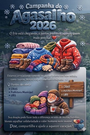 <strong>CAMPANHA DO AGASALHO 2026</strong>