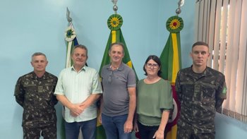 <strong>PREFEITO JAIME TAFFAREL &Eacute; EMPOSSADO PRESIDENTE DA JSM N&ordm;131 EM PORTO VERA CRUZ</strong>