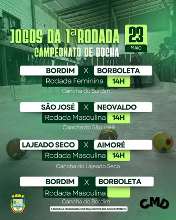 <strong>CAMPEONATO MUNICIPAL DE BOCHA 2026 </strong>