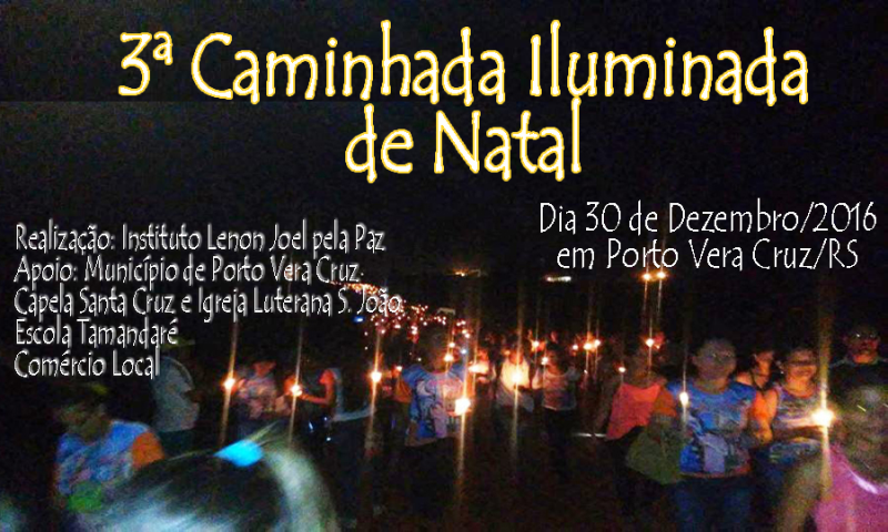 3ª Caminhada Iluminada de Natal