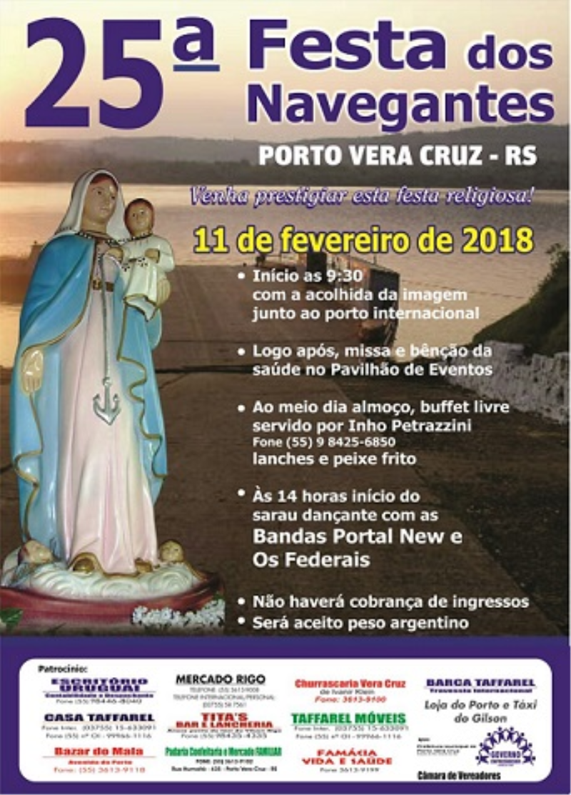 25ª Festa dos Navegantes
