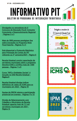 INFORMATIVO DE INTEGRAÇÃO TRIBUTÁRIA Nº 08