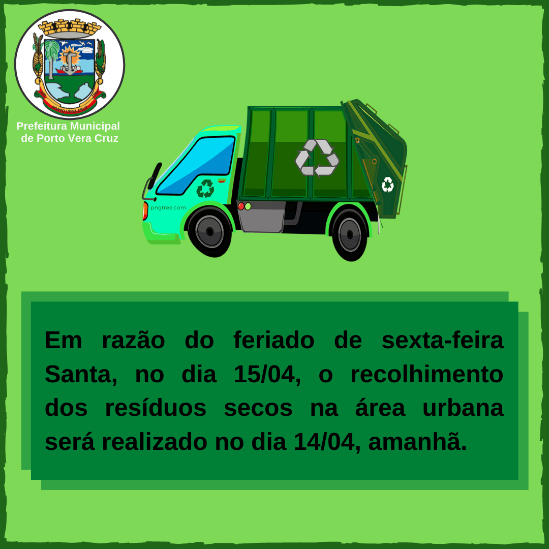 Recolhimento do lixo da área urbana