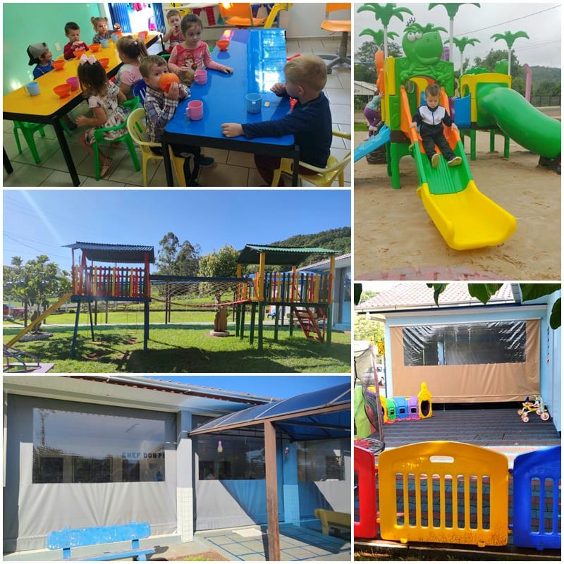 "A criança aprende brincando... E brincando ela é FELIZ"!