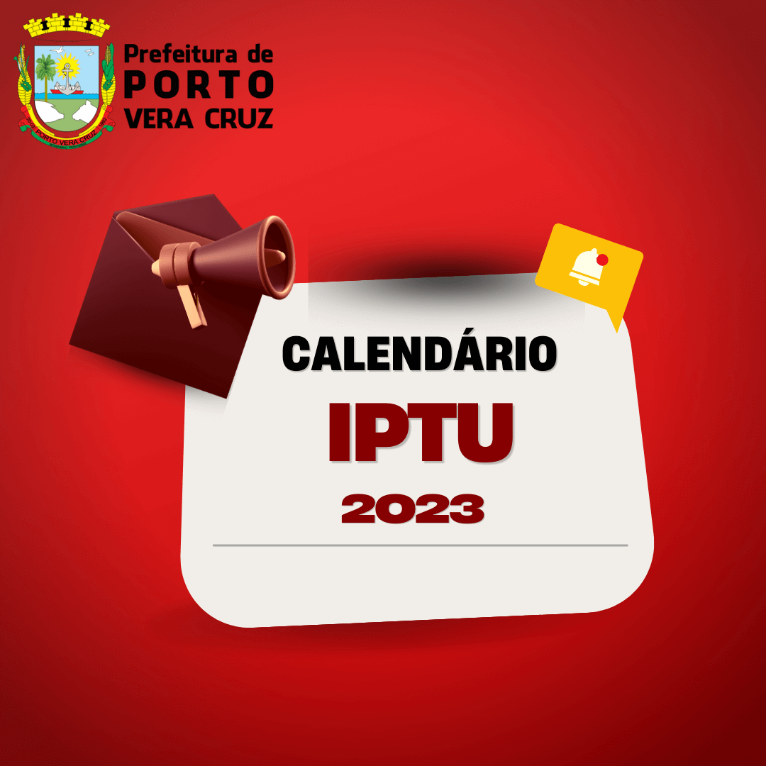 Calendário IPTU 2023
