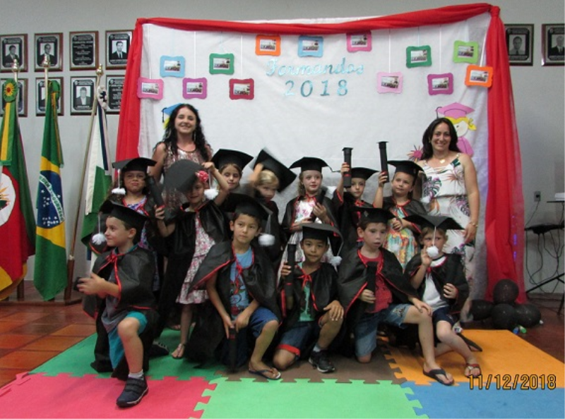1ª Formatura da turma da pré-escola da Educação Infantil