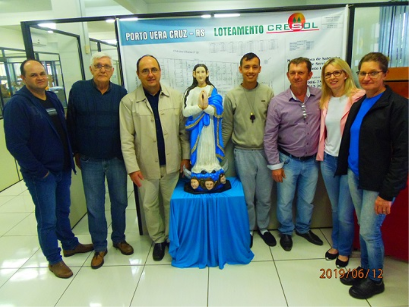 Município adquire réplica de Nossa Senhora de Assunção Acaraguá e Mbororé