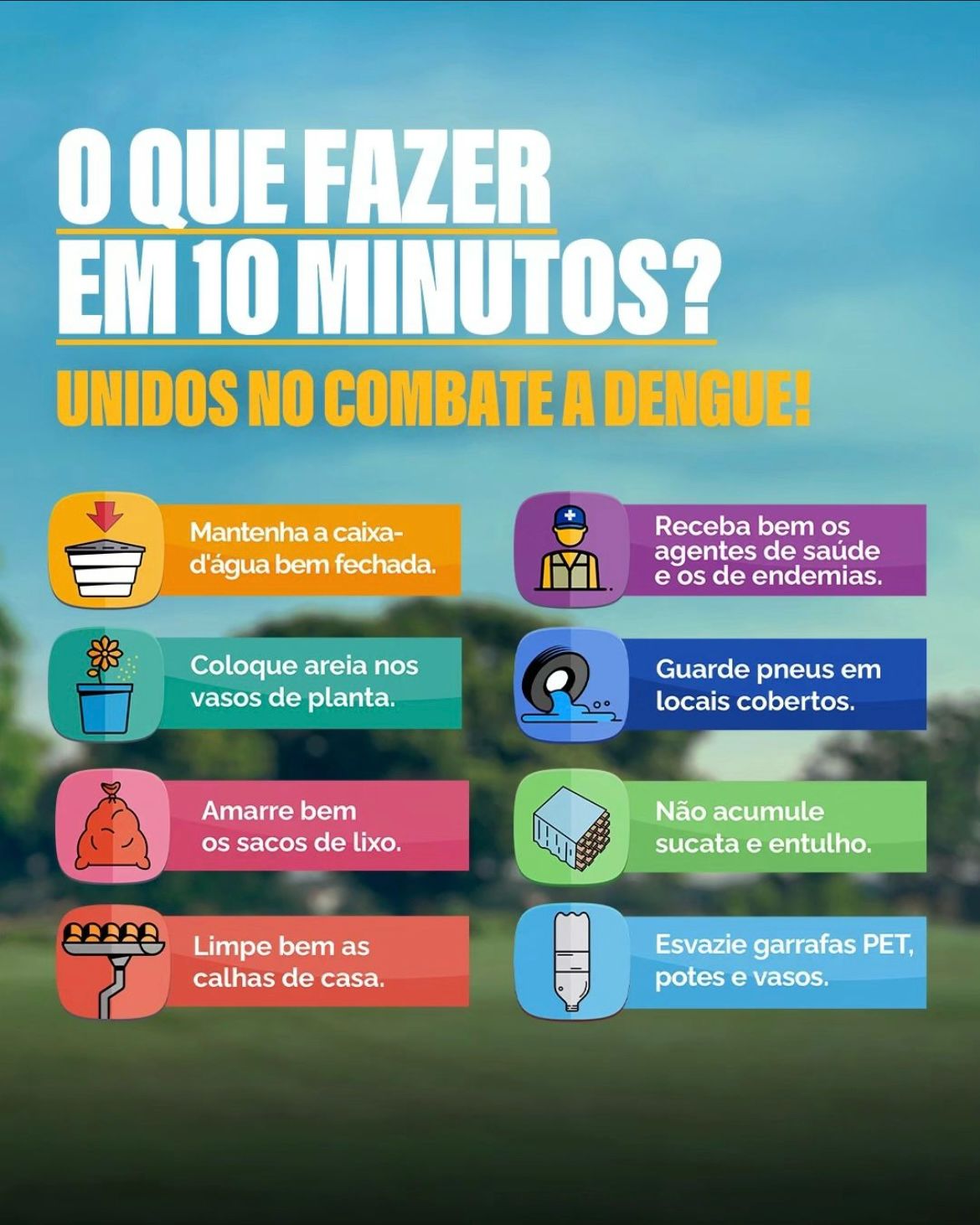 TODOS CONTRA A DENGUE!