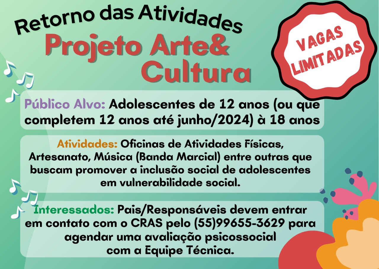  Projeto Arte & Cultura