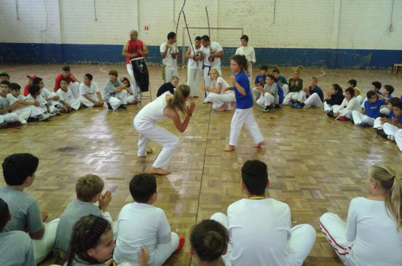 CRAS Viva Bem participa de encontro de capoeira em Santo Augusto