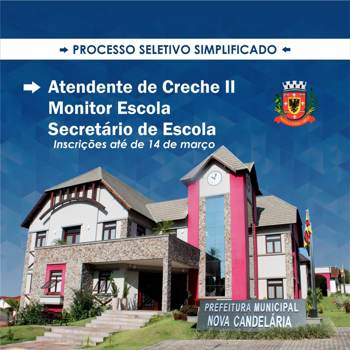 <p>Prorrogadas as inscri&ccedil;&otilde;es ao Processo Seletivo Simplificado n&ordm; 003/2025 at&eacute; 14 de mar&ccedil;o de 2025</p>