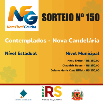<p>SORTEIO DO PLATAFORMA DA NOTA FISCAL GA&Uacute;CHA</p>
