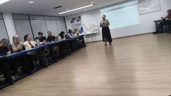 <p>Supervisor da divis&atilde;o de cultura, turismo, desporto e CMD de Nova Candel&aacute;ria participa de curso sobre gest&atilde;o eficiente de recursos na cultura<br /><br /></p>
