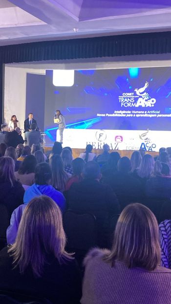 <p><strong>Nova Candel&aacute;ria participa do CONET 2025: educar &eacute; um ato de amor e responsabilidade com o futuro</strong></p>