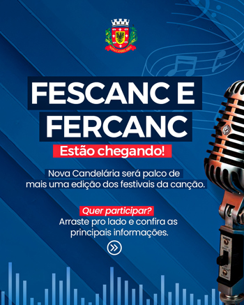 <p><strong>Nova Candel&aacute;ria celebra o talento musical com o XIV FESCANC e o V FERCANC</strong></p>