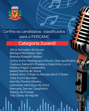 <p><strong>FERCANC 2025 j&aacute; tem seus classificados nas categorias Juvenil e Livre</strong></p>