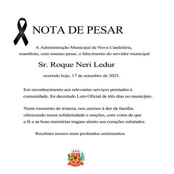 <p>Nota de Pesar</p>