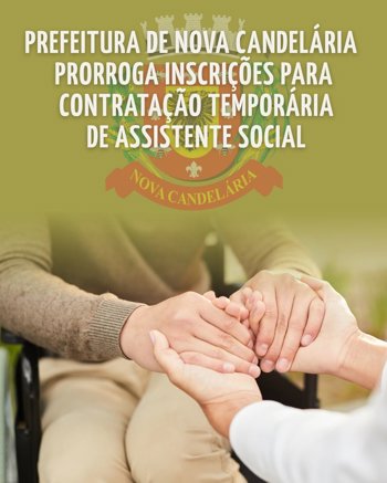 <p><strong>Inscri&ccedil;&otilde;es para contrata&ccedil;&atilde;o tempor&aacute;ria de Assistente Social s&atilde;o prorrogadas at&eacute; o dia 30 de outubro</strong></p>