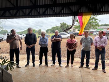 <p><strong>Nova Candel&aacute;ria inaugura obra asf&aacute;ltica na localidade de Bom Jardim</strong></p>