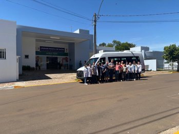 <h3 style="margin: 0cm;"><strong><span style="font-family: verdana, geneva, sans-serif; color: black; font-size: 10pt;">Nova Candel&aacute;ria adquire novo ve&iacute;culo para a Secretaria da Sa&uacute;de</span></strong></h3>