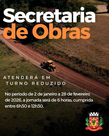<p><strong>Prefeitura de Nova Candel&aacute;ria institui turno reduzido na Secretaria de Obras e Via&ccedil;&atilde;o durante o ver&atilde;o</strong></p>