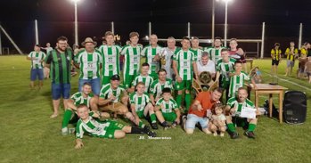 <p style="margin: 0cm;"><strong><span style="font-family: 'Arial',sans-serif;">Final da Categoria Livre consagra Rio Grandense nos p&ecirc;naltis em Nova Candel&aacute;ria</span></strong></p>