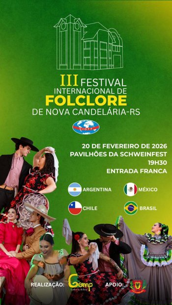 <p style="margin: 0cm;"><strong><span style="font-family: 'Arial',sans-serif; color: black;">III Festival Internacional de Folclore promete noite de cultura e integra&ccedil;&atilde;o em Nova Candel&aacute;ria</span></strong></p>