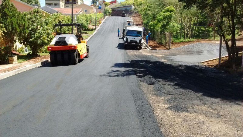 Pavimentações e recapeamentos asfálticos na área urbana