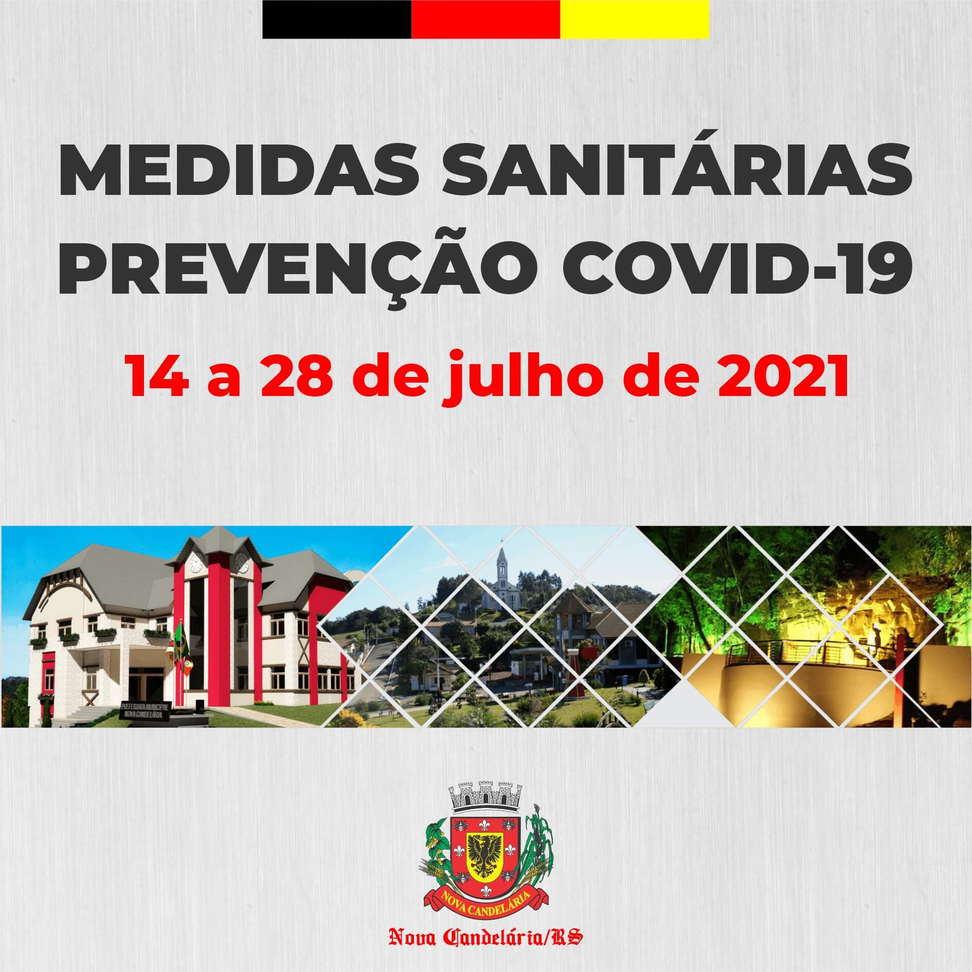 MEDIDAS DE PREVENÇÃO E ENFRENTAMENTO À PANDEMIA DE COVID-19 NO MUNICÍPIO DE NOVA CANDELÁRIA