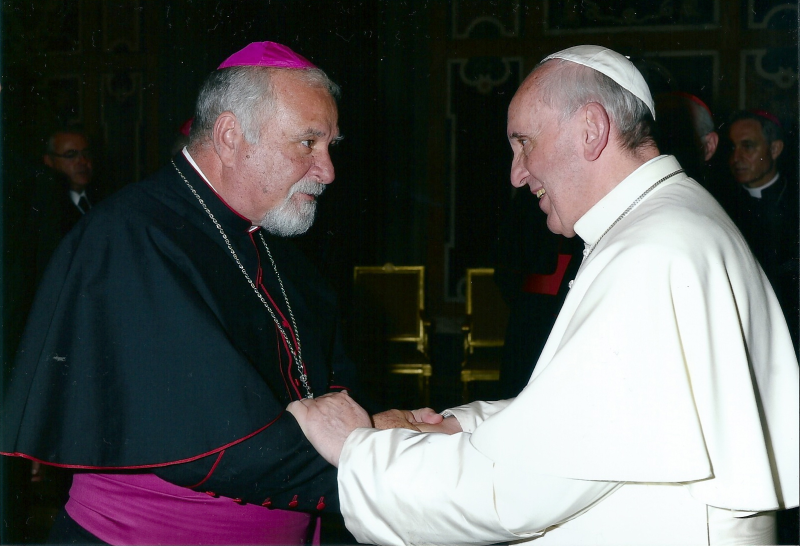 PAPA FRANCISCO - RECEBE DOM ELIO