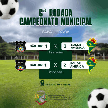 <p>Confira os resultados da 6&ordf; e da 7&ordf; rodada do Campeonato Municipal Varzeano 2025</p>