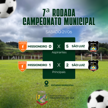 <p><strong data-start="75" data-end="125">Campeonato Municipal Varzeano 2025 &ndash; 7&ordf; Rodada</strong></p>