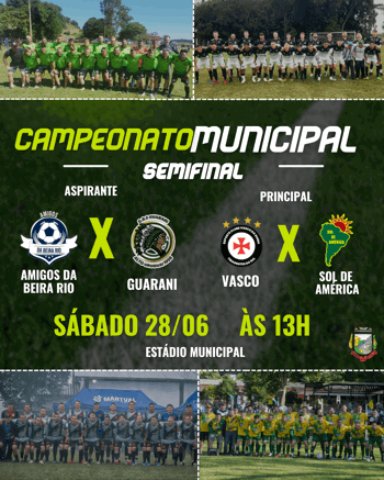 <p>SEMI-FINAL DO CAMPEONATO MUNICIPAL</p>