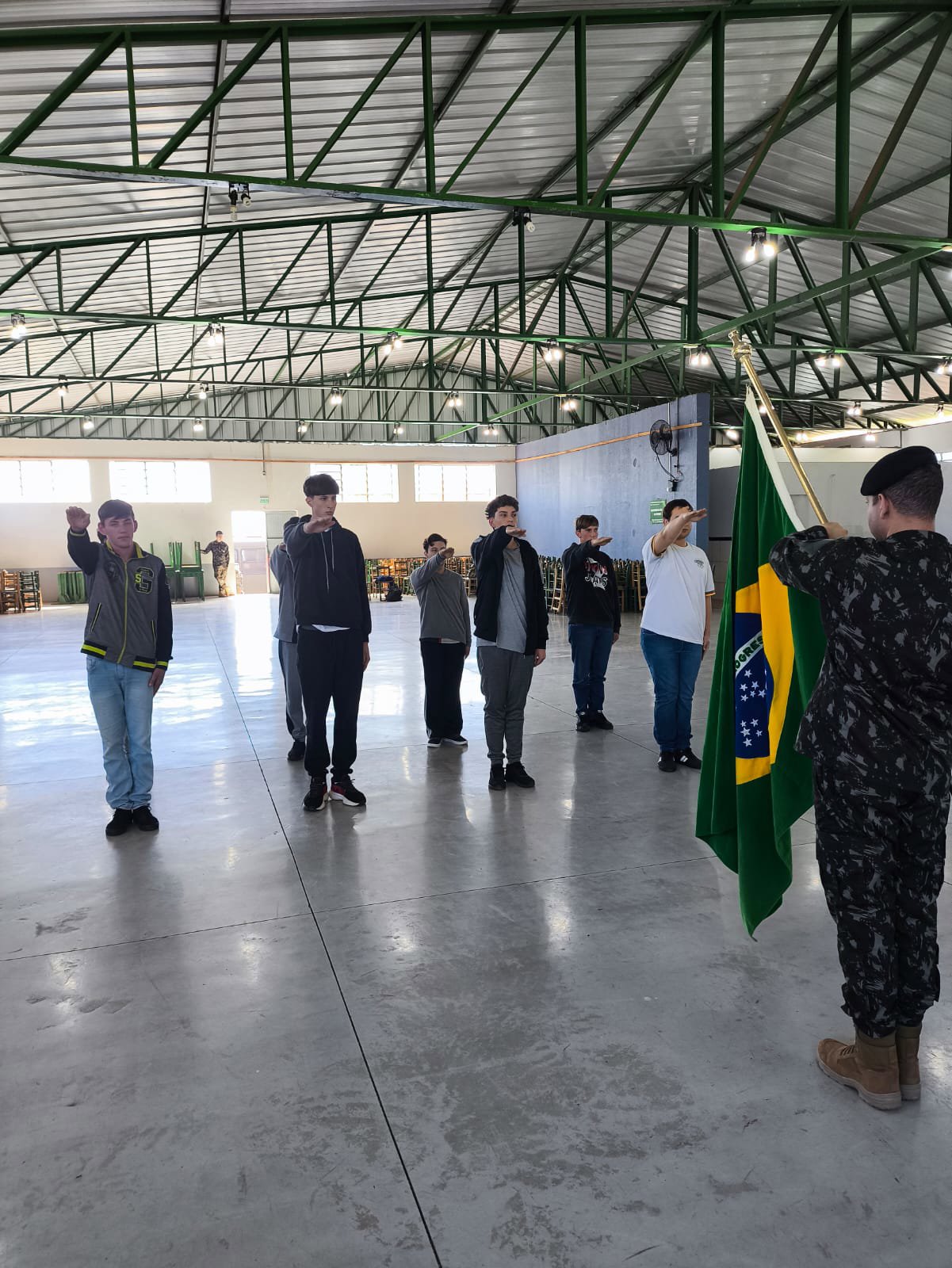 Visita de Orienta&ccedil;&atilde;o T&eacute;cnica &agrave; Junta de Servi&ccedil;o Militar de Tiradentes do Sul