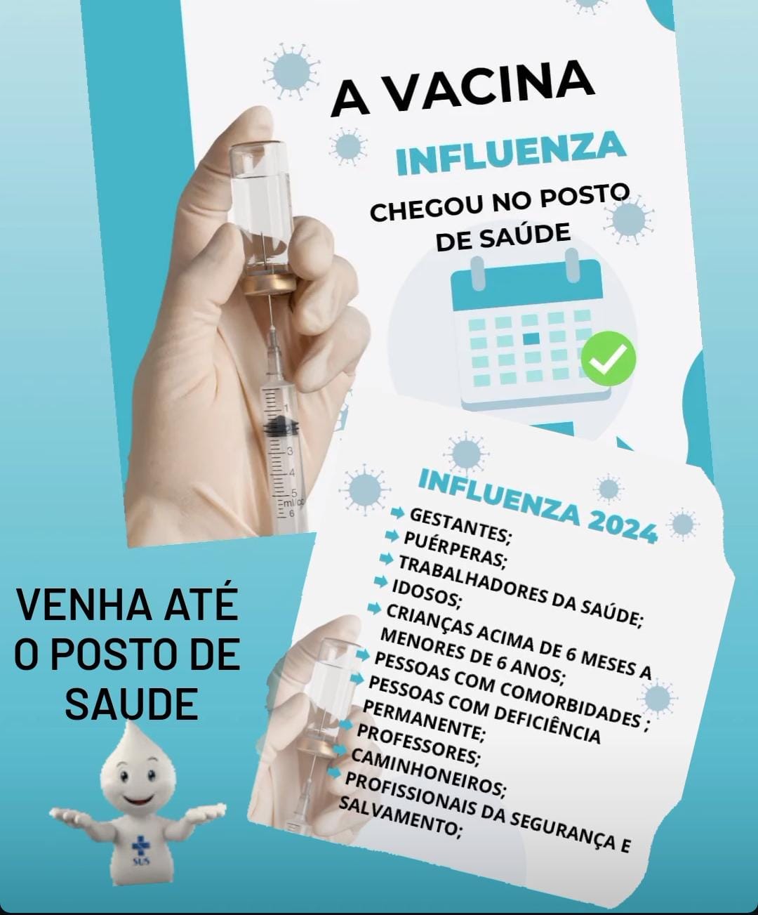 CAMPANHA DA VACINAÇÃO CONTRA A GRIPE/INFLUENZA