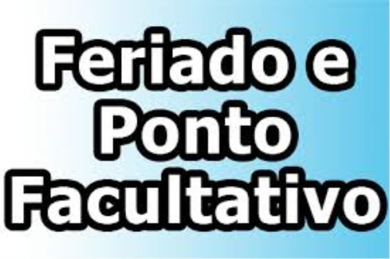 DECRETO DE PONTOS FACULTATIVOS E FERIADO