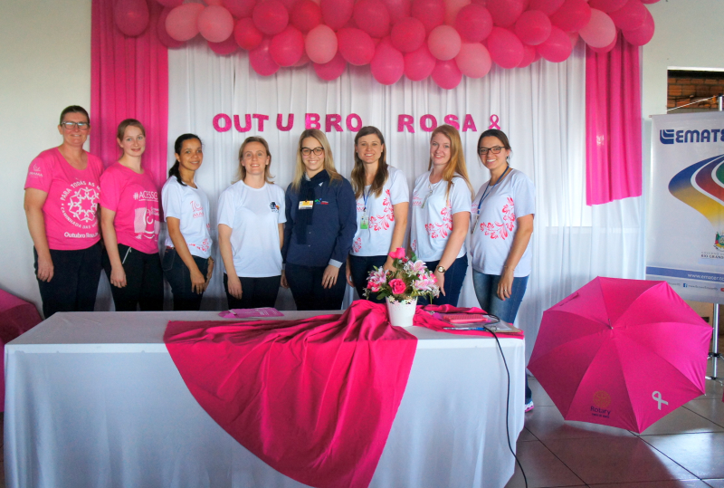 OUTUBRO ROSA DESTACA IMPORTÂNCIA DA CONSCIENTIZAÇÃO SOBRE CÂNCER DE MAMA E COLO UTERINO