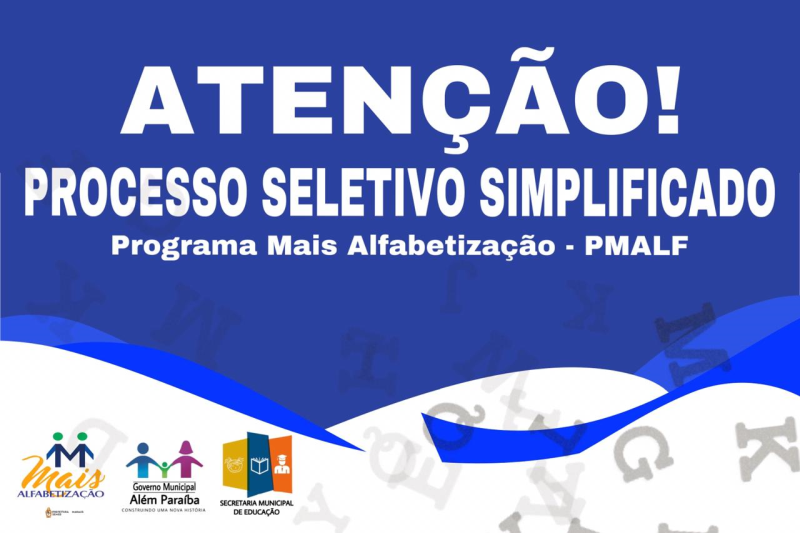 A Secretaria de Educação do Município de São José do Inhacorá abre processo seletivo simplificado de assistentes de alfabetização para atuarem no Programa Mais Alfabetização.