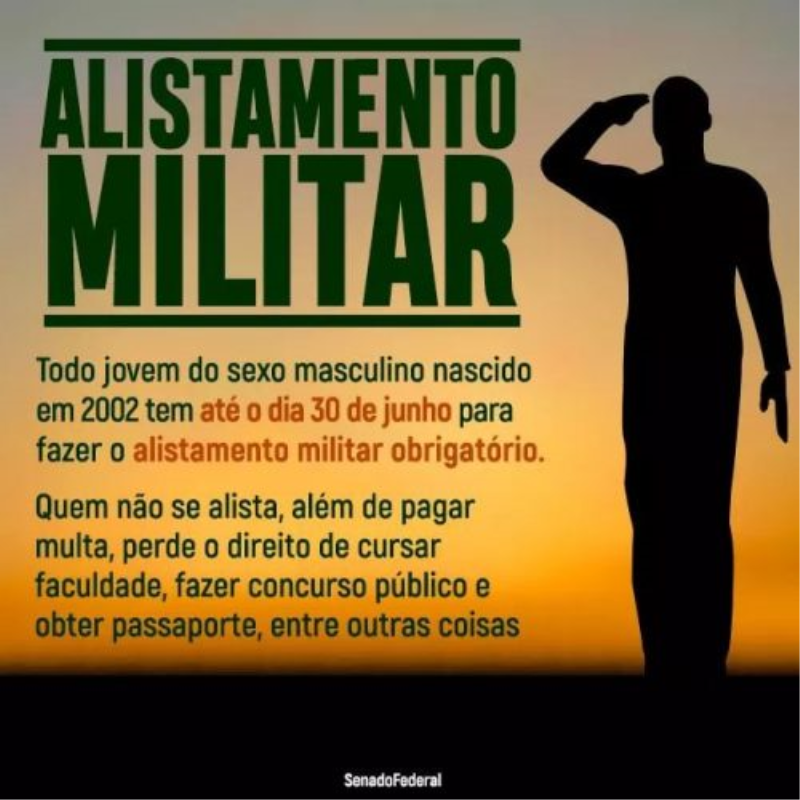 ALISTAMENTO MILITAR - 2020
