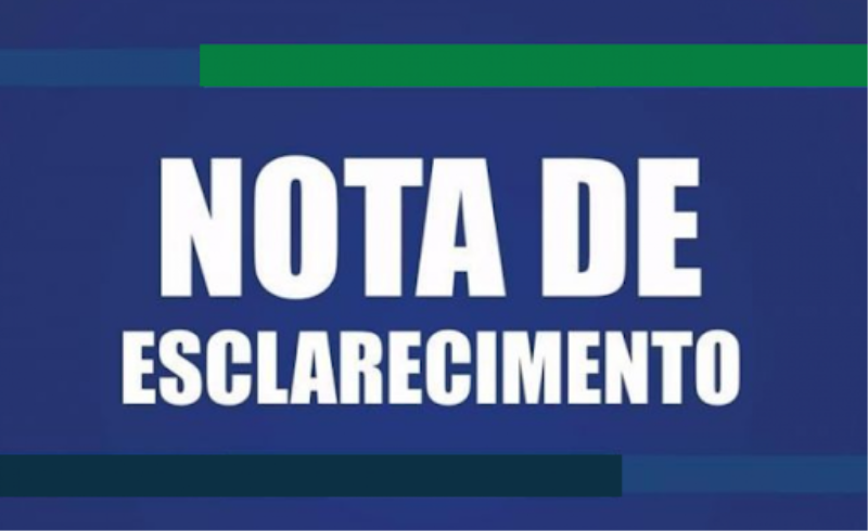 NOTA DE ESCLARECIMENTO | AUXILIO EMERGENCIAL