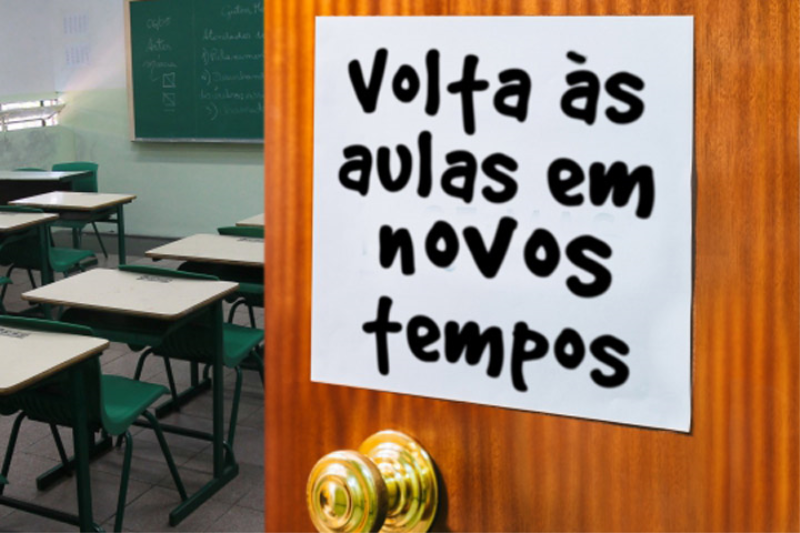 RETORNO DAS AULAS EM SÃO JOSÉ DO INHACORÁ