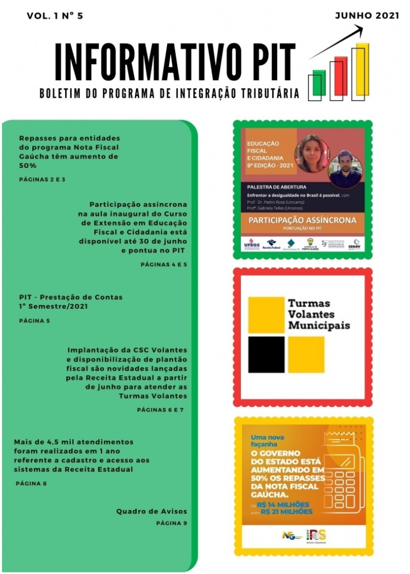 INFORMATIVO PIT - JUNHO DE 2021
