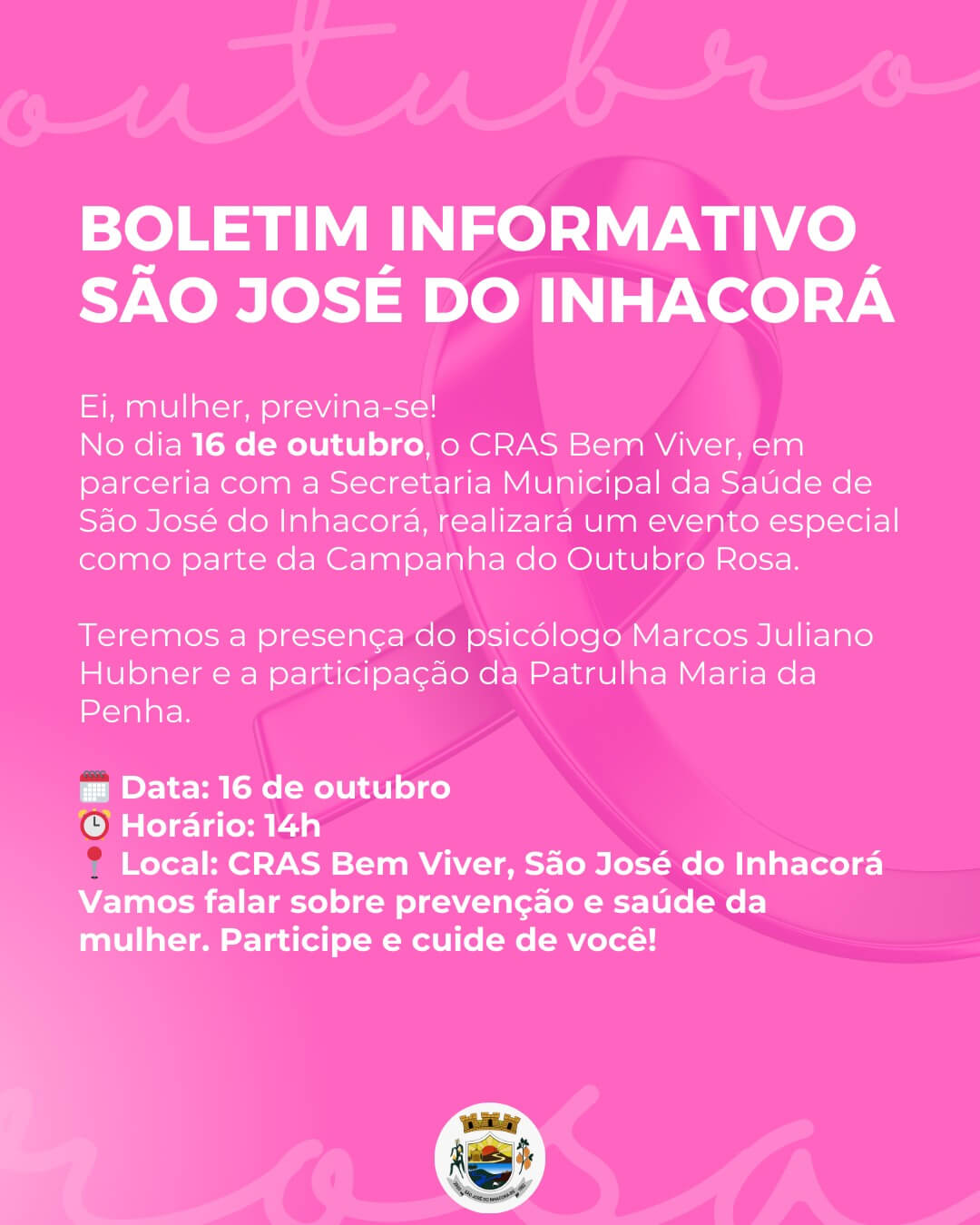 <p>Ei, mulher, previna-se!</p>