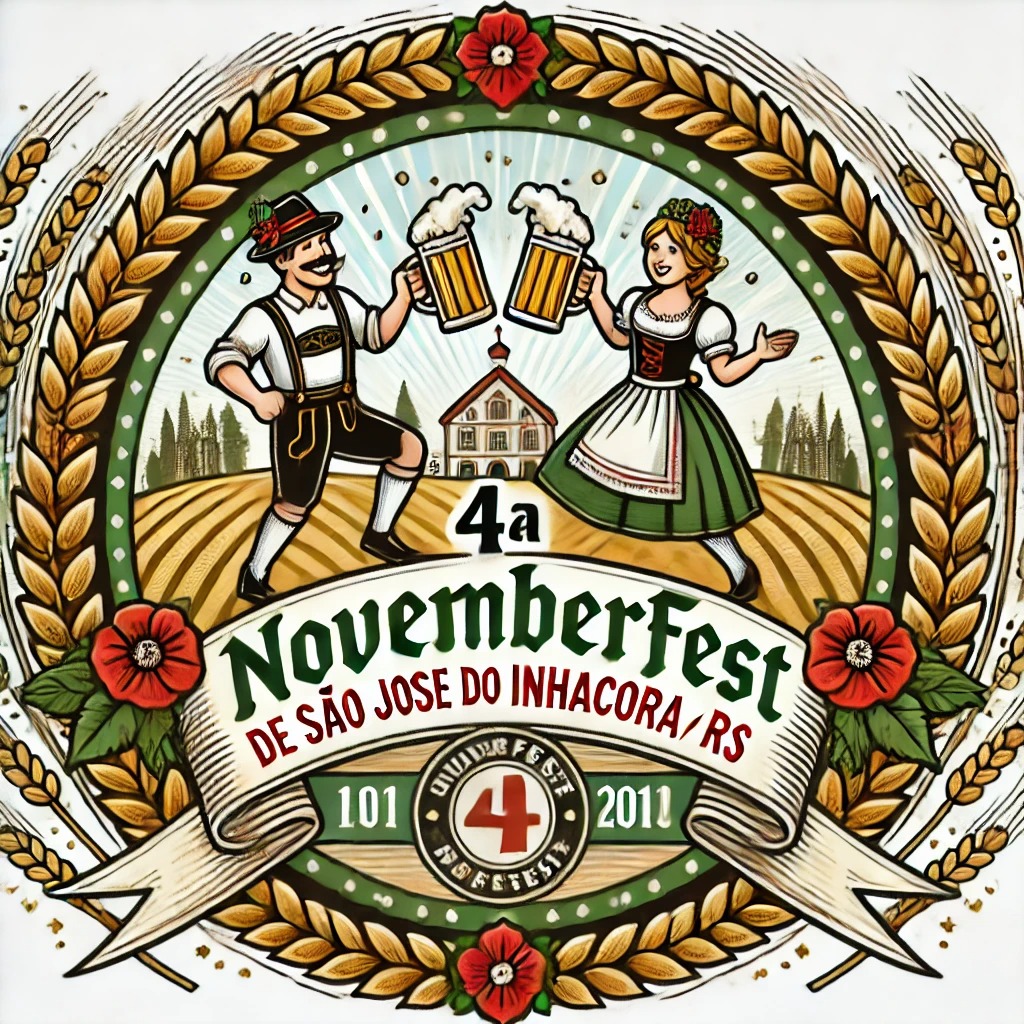 <p>&nbsp;4&ordf; NOVEMBERFEST DE S&Atilde;O JOS&Eacute; DO INHACOR&Aacute;</p>