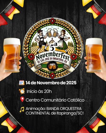 <p>&nbsp;5&ordf; NOVEMBERFEST!</p>