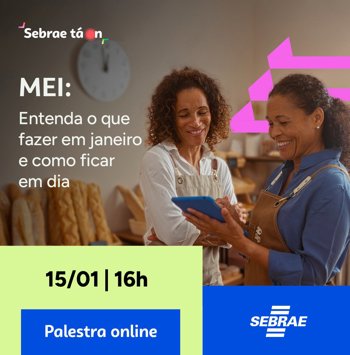 <p>SALA DO EMPREENDEDOR | JANEIRO DECIDE O SEU ANO COMO MEI</p>