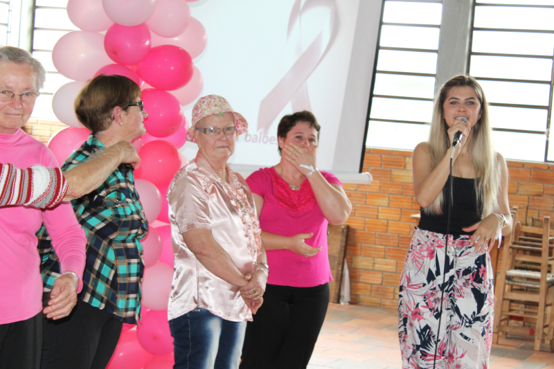 Evento alusivo a Campanha do Outubro Rosa  